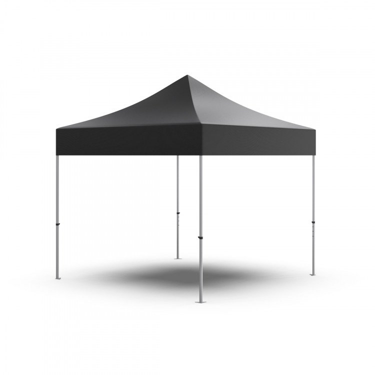 10 X 10 BLACK POPUP TENT