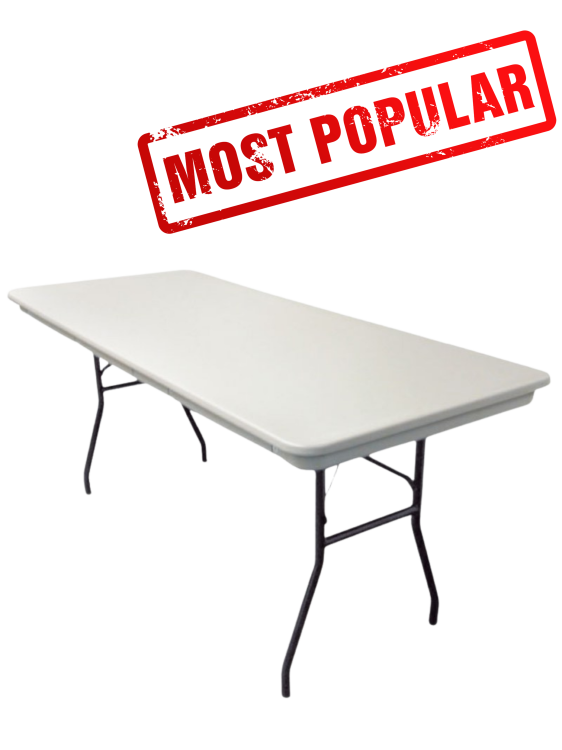 8' BANQUET TABLE