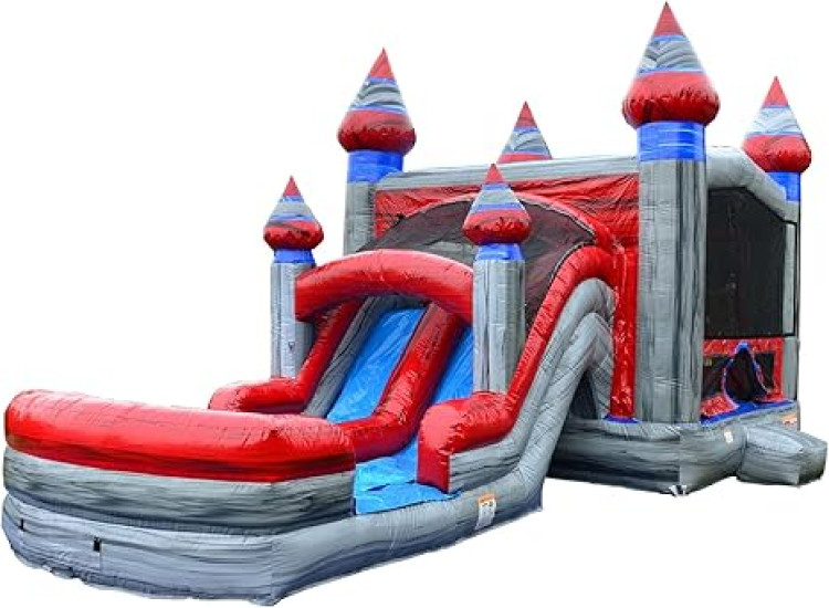 TITANIUM DUAL LANE COMBO BOUNCE HOUSE