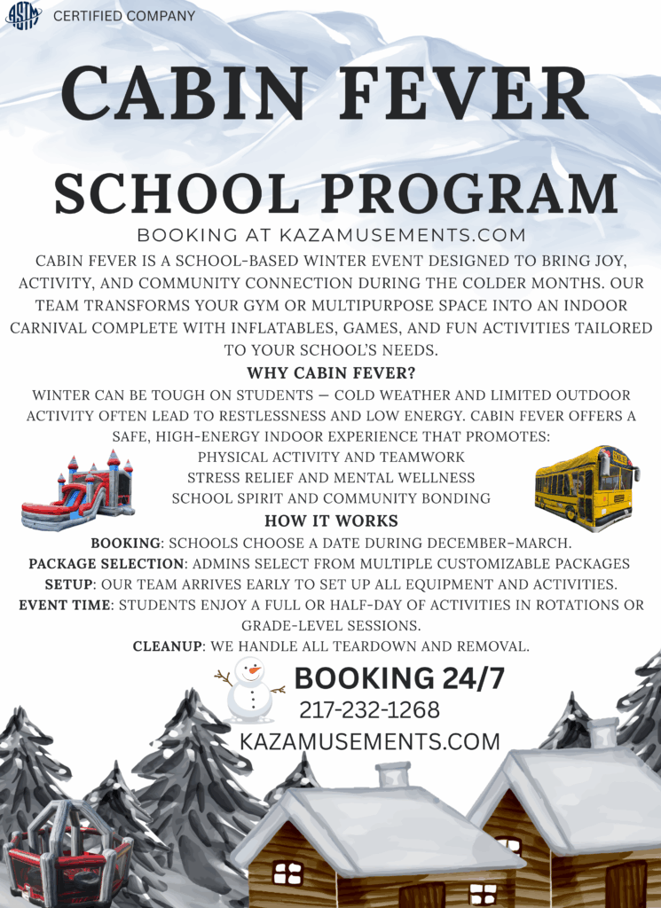 CABIN FEVER WINTER SCHOOL PROGRAM Cabin Fever Winter School Program