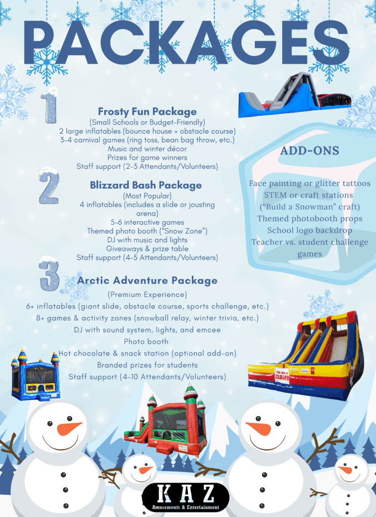 CABIN FEVER WINTER SCHOOL PROGRAM PACKAGES Cabin Fever Winter School Program