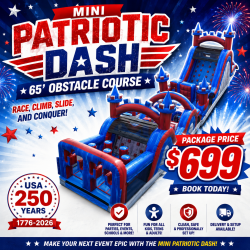 MINI PATRIOTIC DASH 65' MINI PATRIOTIC DASH 65'
