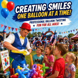 Professional Balloon Twisting & Balloon Animals Artist Professional Balloon Twisting & Balloon Animals Artist