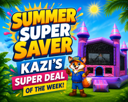 BOUNCE HOUSE KAZI'S DEAL OF THE WEEK BOUNCE HOUSE KAZI'S DEAL OF THE WEEK